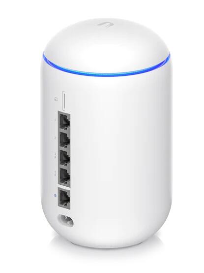 Ubiquiti UDR Dream Router – All-in-One WiFi 6 Router with PoE, Touchscreen, and UniFi OS Support