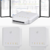 Ubiquiti USW-FLEX-3 pack of 5-port Gigabit PoE switches for indoor and outdoor NZ networks