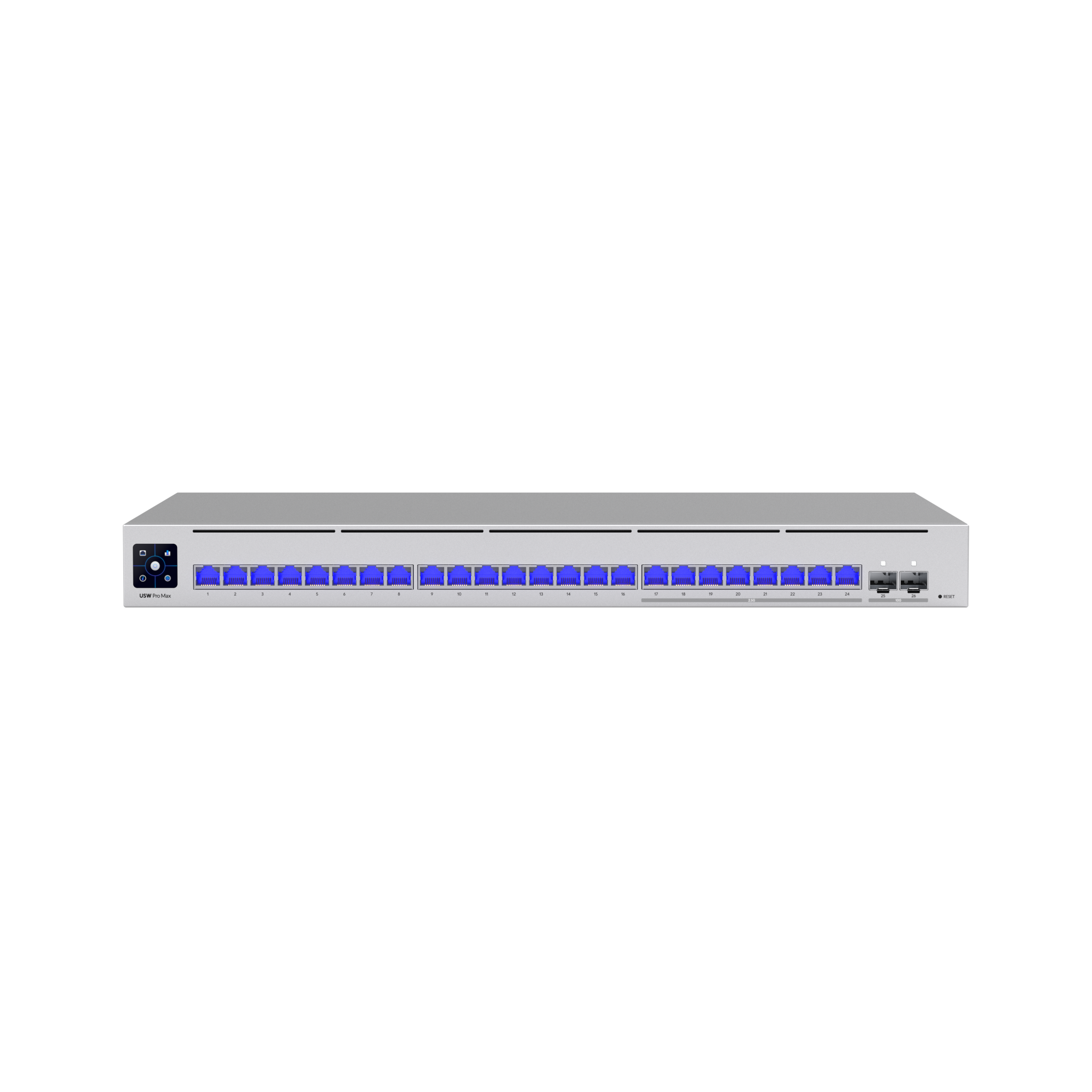 Ubiquiti USW-PRO-MAX-24 UniFi Switch 24-port, Layer 3 Etherlighting switch with 2.5 GbE