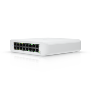 Ubiquiti USW-LITE-16-POE 16-Port UniFi Gigabit Managed PoE+ Switch, 8x PoE Ports